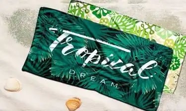 Πετσέτα microfiber με εκτύπωση για διαφημιστική χρήση σε εκθέσεις και events`