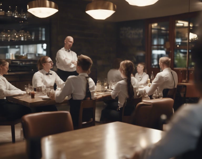 a bed with a tray of food on top of it