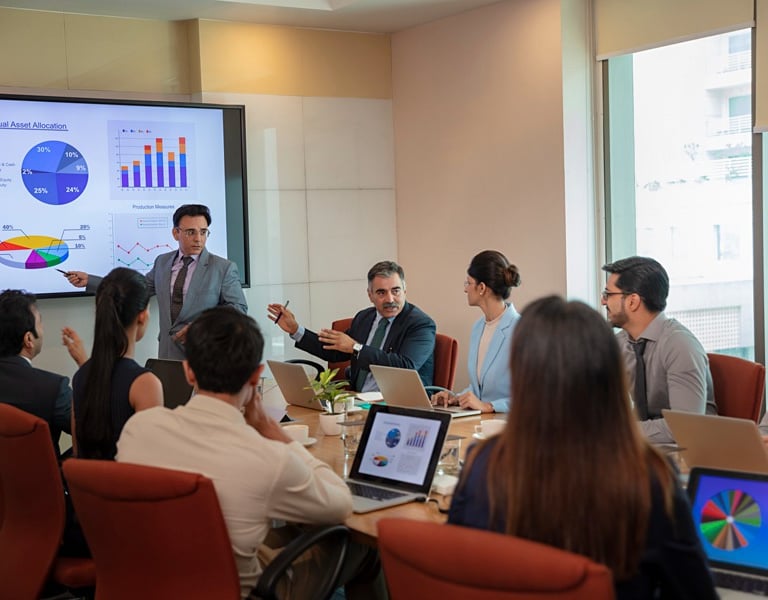 Trusted team of financial experts at Natra Advisors Pvt. Ltd. in Noida providing tailored finance so