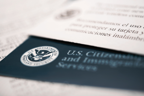 Document with a USA seal