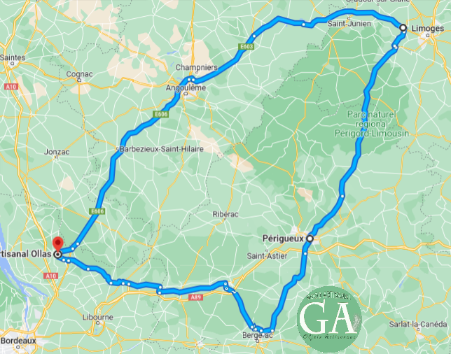 Ollas oyas Oyas Angoulème, Limoges, Périgueux, Bergerac Haute-Vienne, Charente Maritime, Dordogne