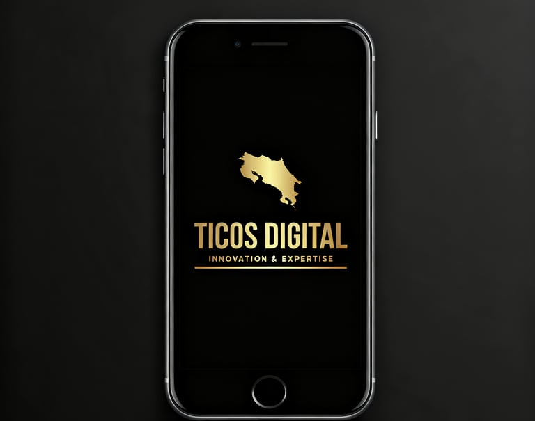 a phone with ticos digital mobile