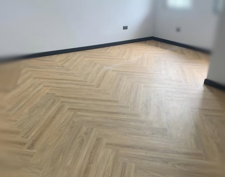 herringbone spc flooring