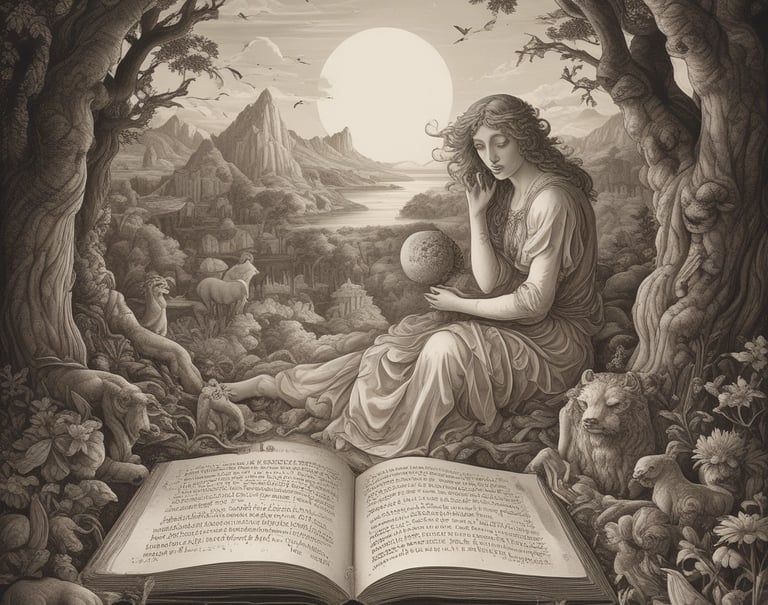 A serene image depicting a psychologist's office with calming colors.