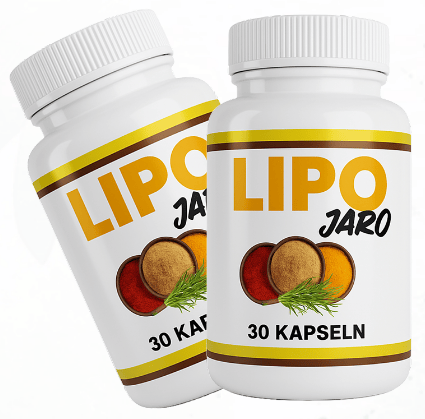 Lipojaro Original – zwei Flaschen mit jeweils 30 Kapseln zur Unterstützung des Gewichtsmanagements