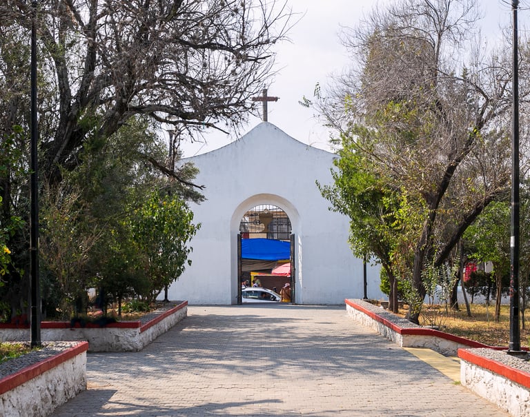 Plaza principal de la Iglesia de tepojaco