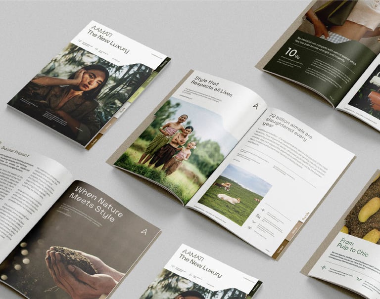 Mango waste based vegan leather material developed by AAMATI Green