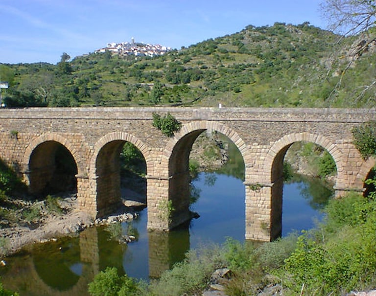 foto Romeinse brug Centraal Portugal