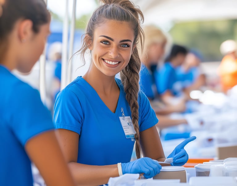 promote wellness service alignment licensed professionals provide medical screening & health service