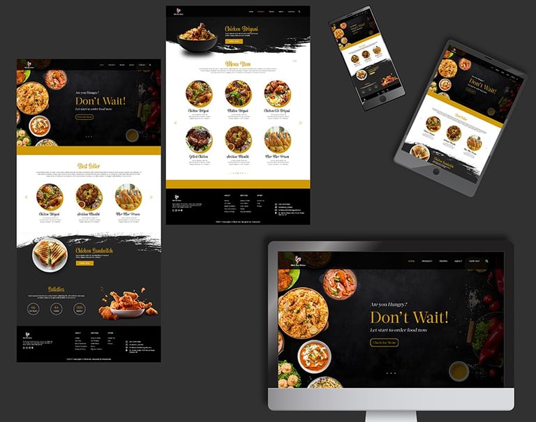 UI/UX prototype showing user flow between login, dashboard, and profile pages