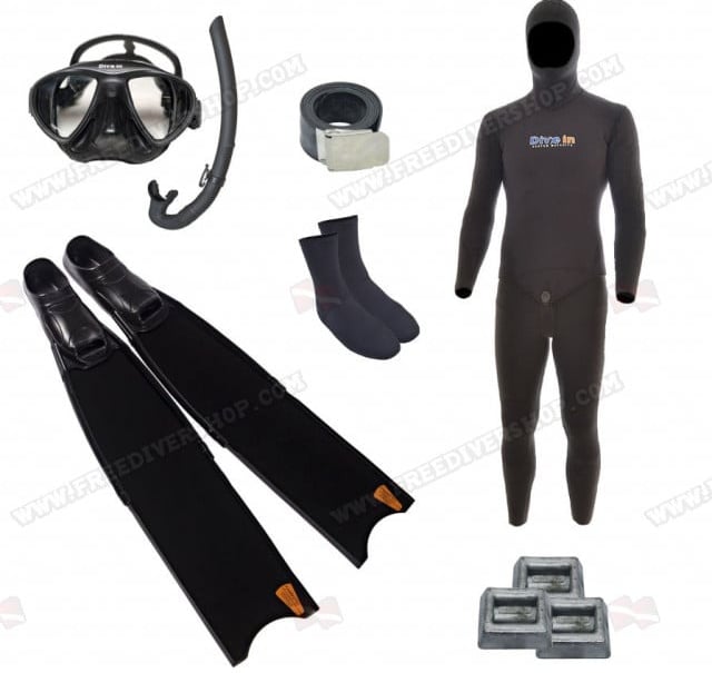 Freediving Gear for rent on Curacao