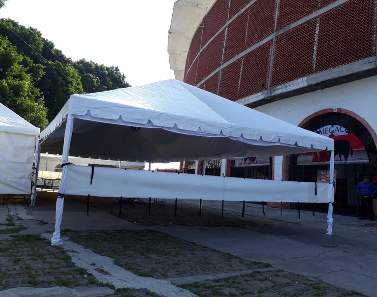 Toldo Arabe Reforzado 6x6 en venta Fiestas del Sol Mobiliario www.sillasymesasfiestasdelsol.com