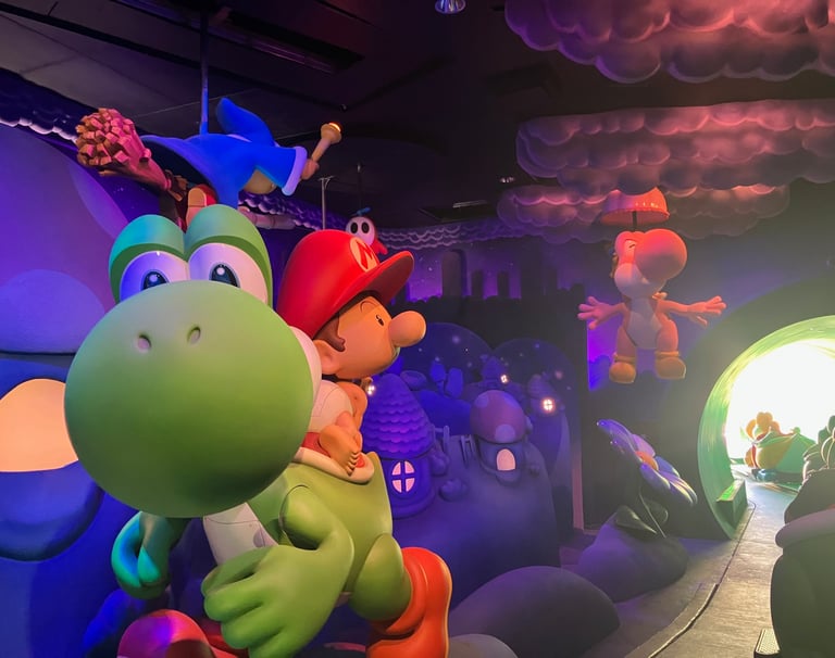 Super Nintendo World - Yoshi's Island on the Inside