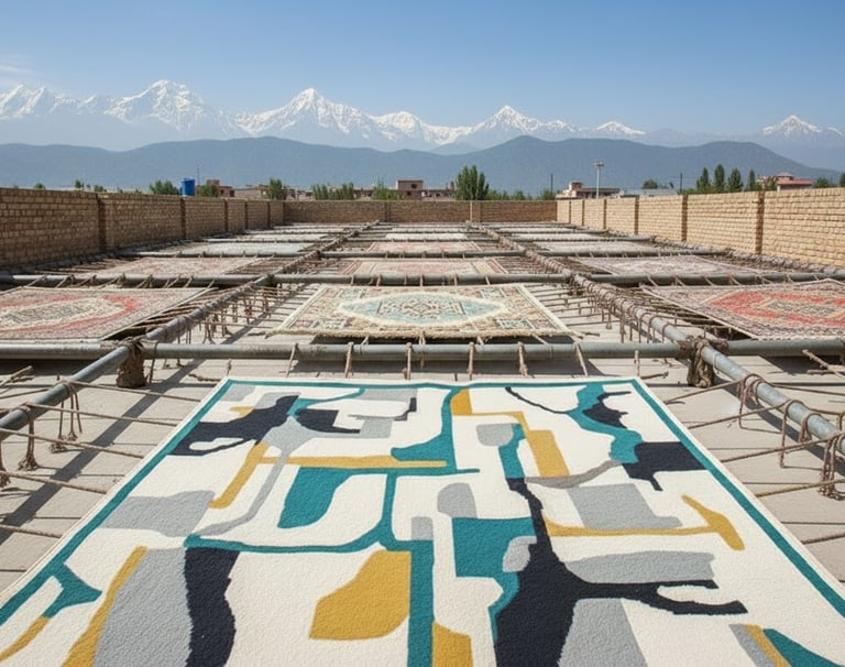 Custom bespoke handmade rugs crafted in Nepal – Himalaya Carpet Industries