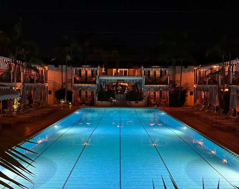The Lafayette Hotel Pool