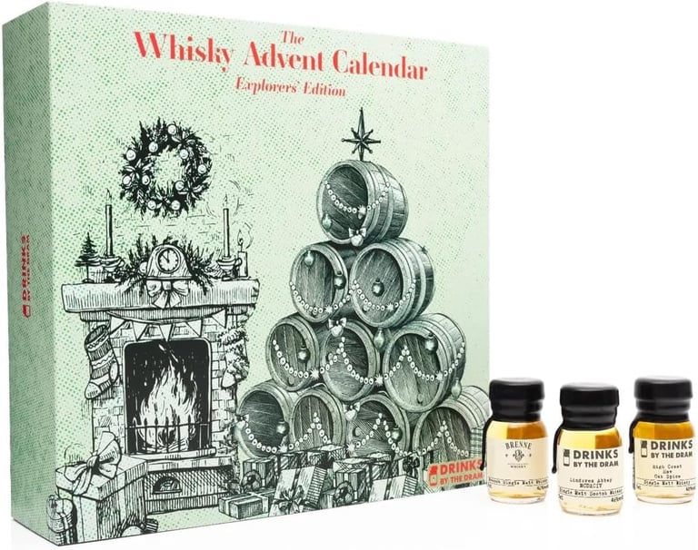 advent calendar containing whiskey