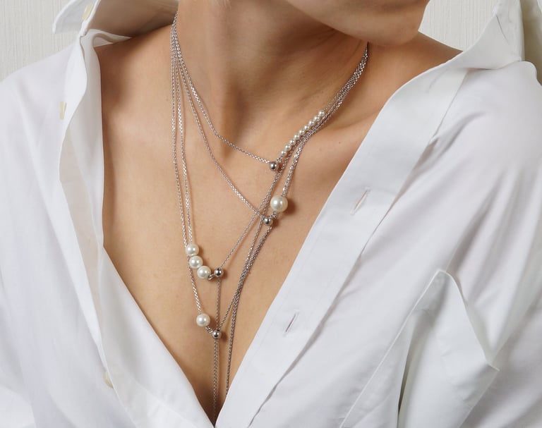 3. Pearls with a Modern Twist