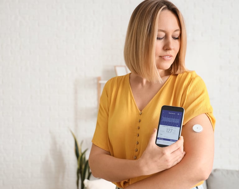 Continuous glucose monitoring used to support personalised weight management