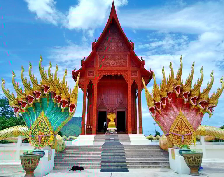 Tempel in Prachuap Khiri Khan