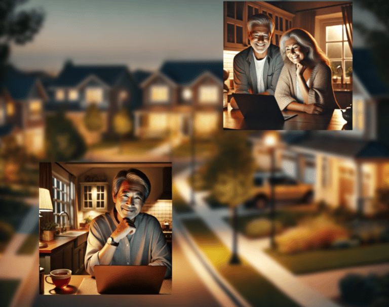 People searches information on the internet about ballroom dance and social connection events