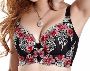 Custom Embroidery Bra