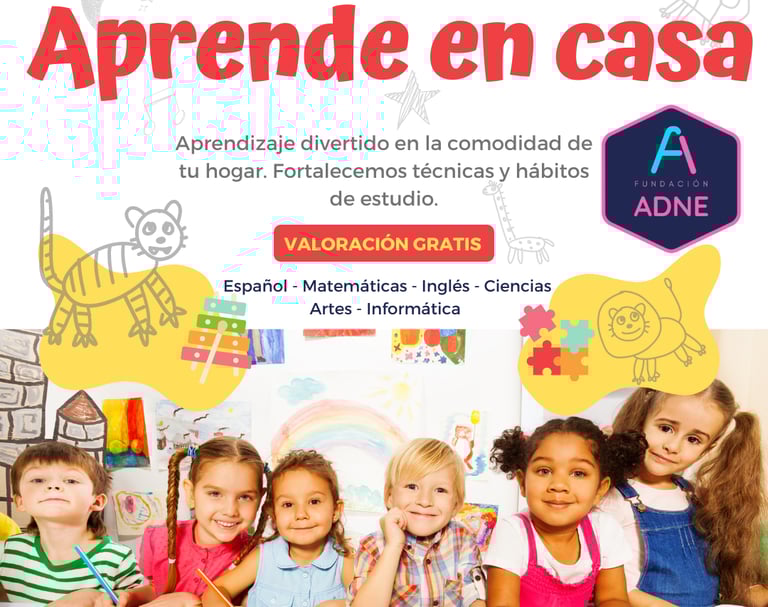 Aprende en Casa, Clases a domicilio, Aprende Jugando.