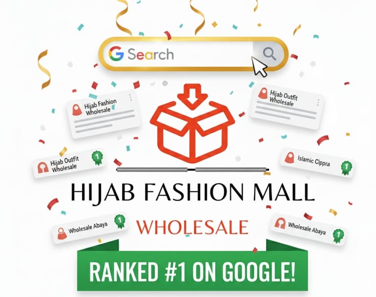 A Global Triumph: We're Ranked #1 for Wholesale Turkish Hijab Fashion