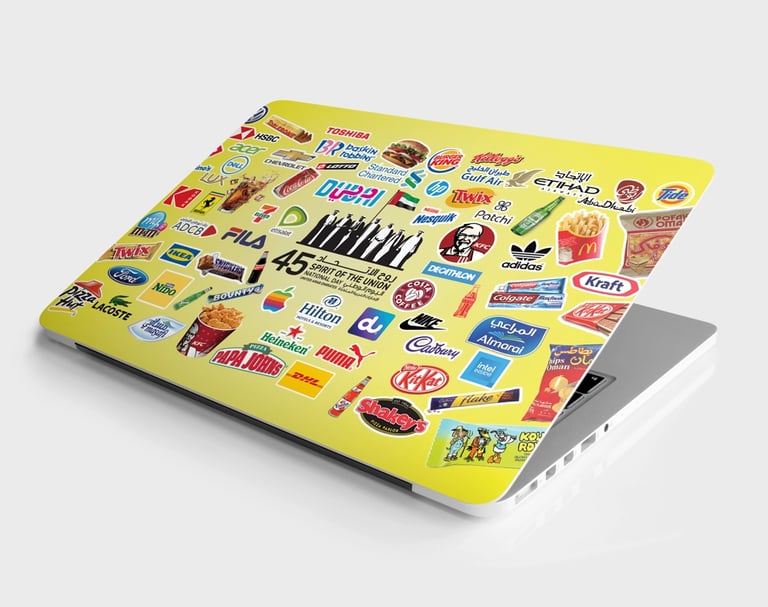 UAE laptop skin