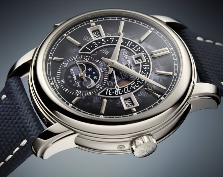 Patek Philippe 5316/50P-001 platinum grand complication watch.