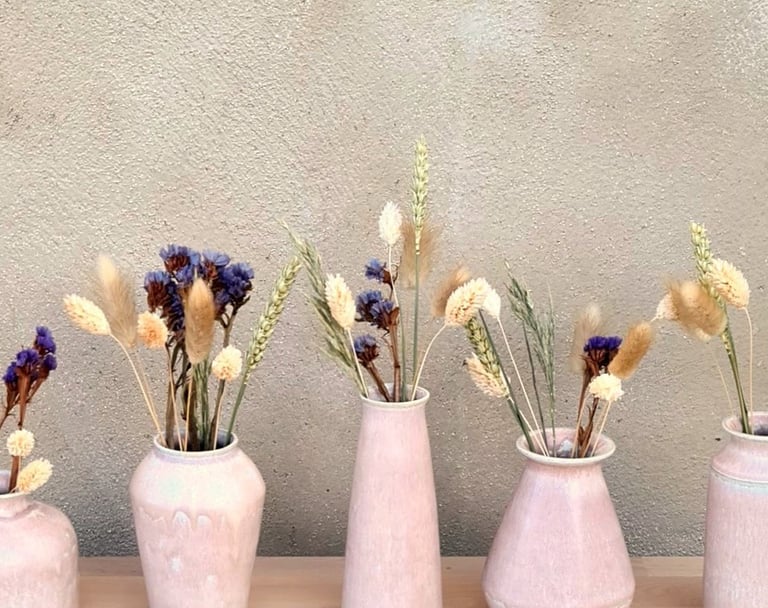 Soliflores en céramique, petits vases, décoration d'intérieur