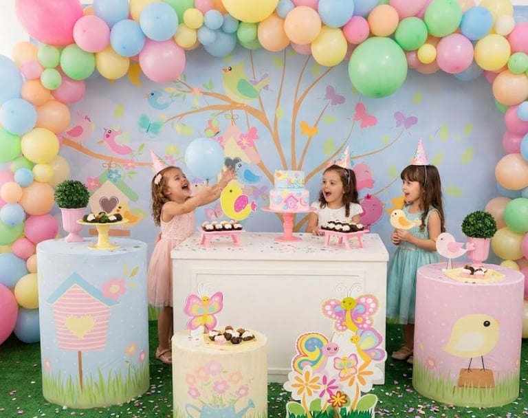 Decoração para festa de aniversário