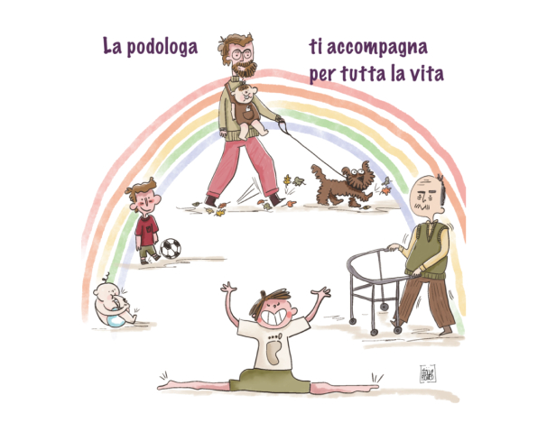 La podologa ti accompagna per tutta la vita