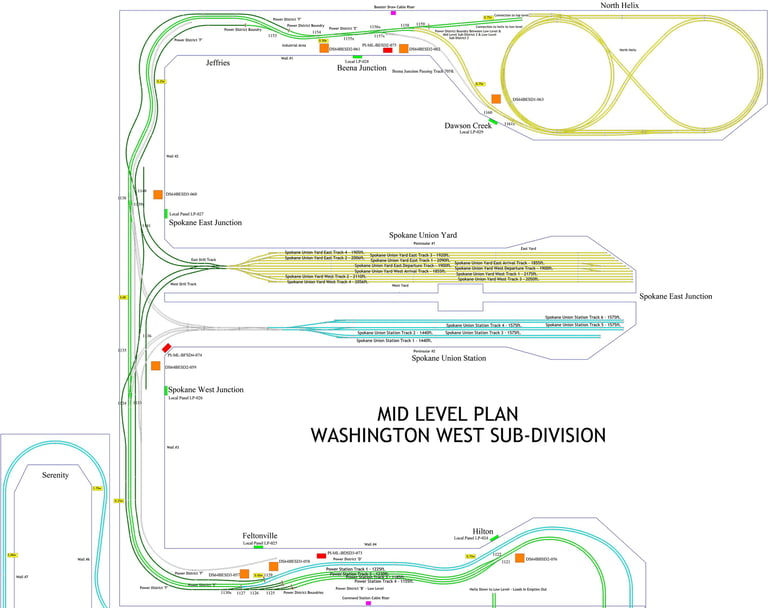 Mid Level Plan - North Room
