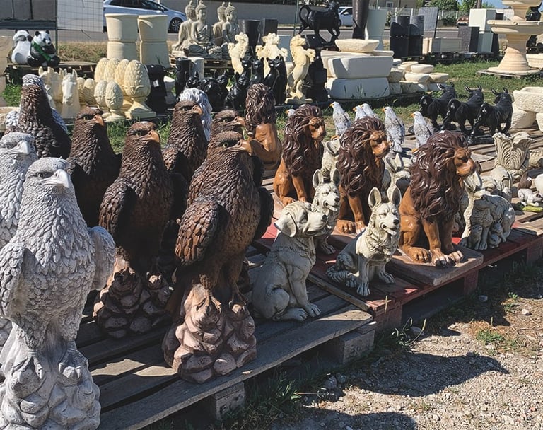 Statue d'animaux