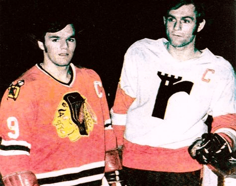 Marcel Dione and Guy Lafleur