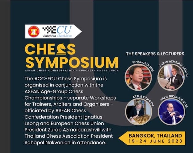 Chess Symposium by ASEAN Chess Confederation & European Chess Union