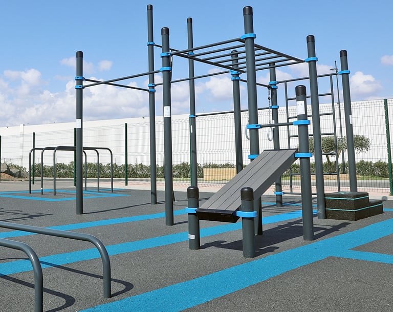 Parc de Street Workout Kenguru Pro avec équipements multifonctions en extérieur