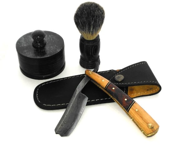 straight razor shaving set