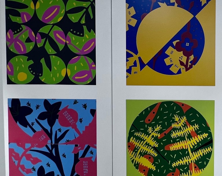 Pattern image collaboration with ANVAM