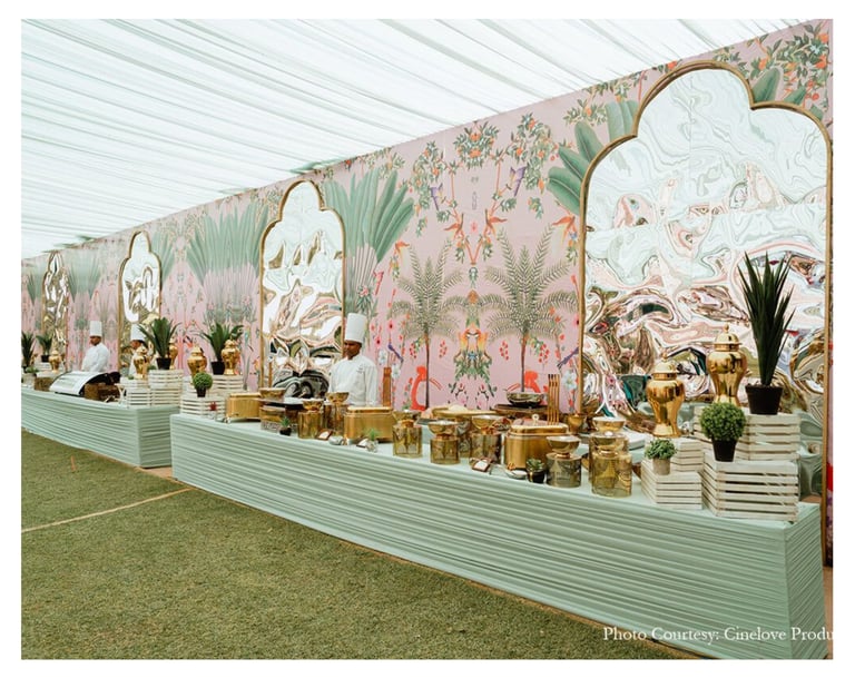 STUNNING PRESENTATION AND ELEGANT DECOR BY GEET EVENTS