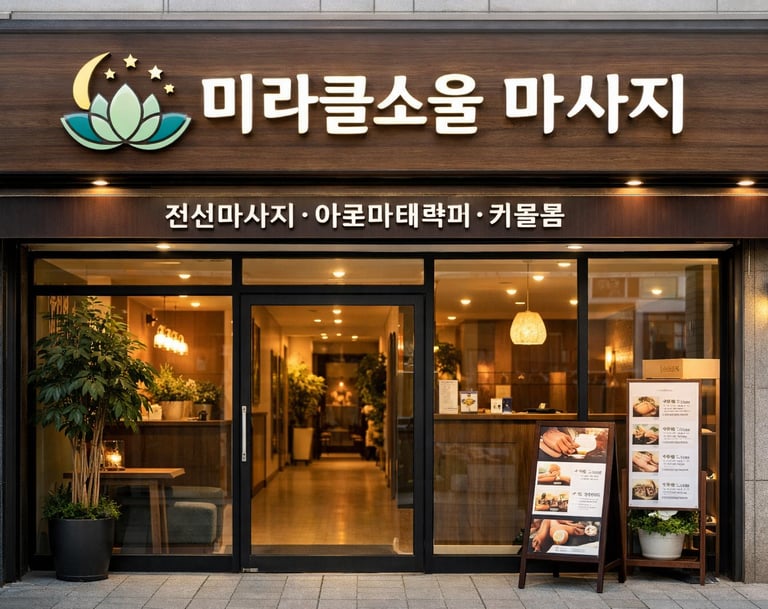 미라클소울 마사지