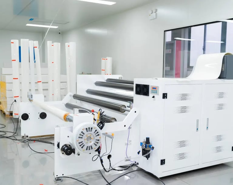 ماكينة تقطيع عالية الدقة لضمان عرض دقيق للفات PPF