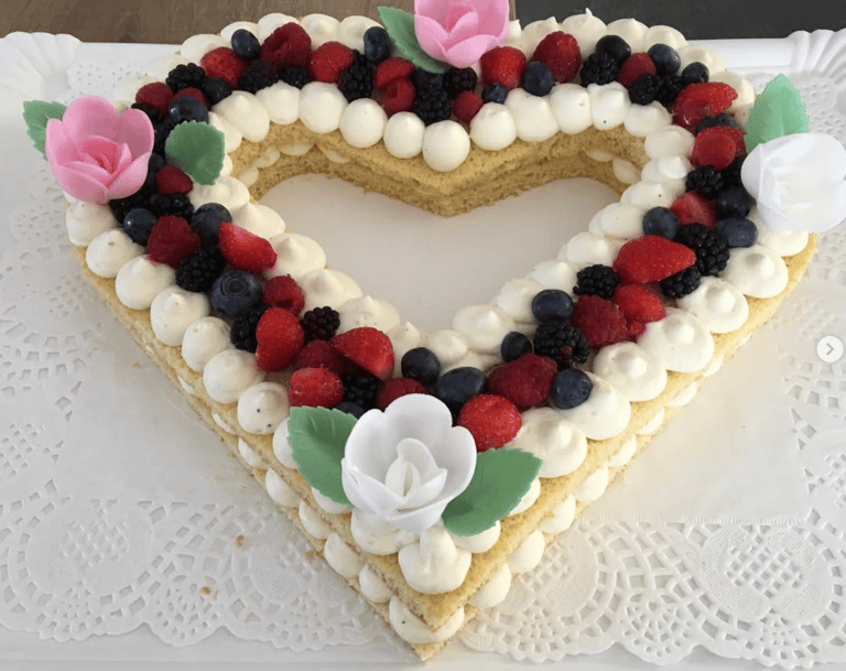number cake lille coeur