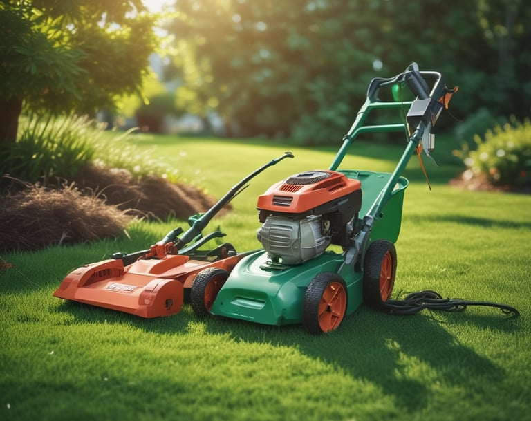grass maintenance tools