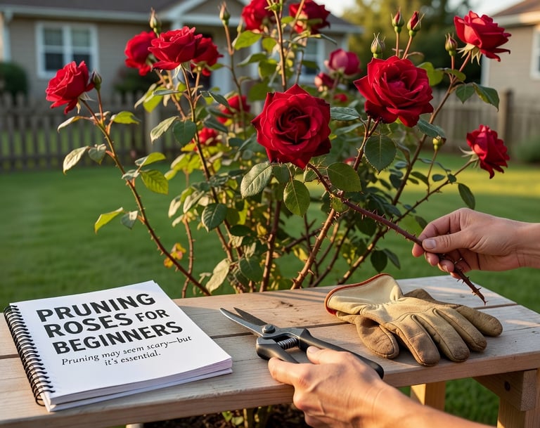 Pruning Roses 
