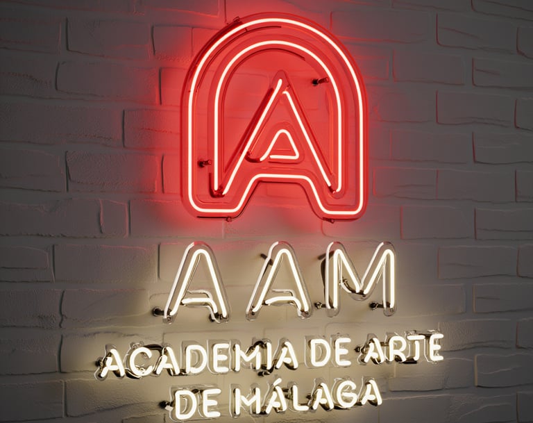 Luz en la Academia de Arte de Málaga, all rights reserved