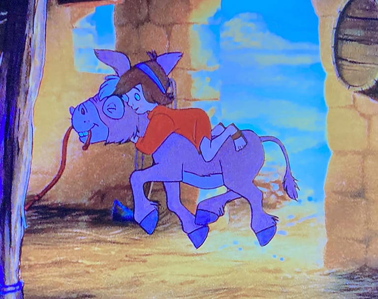The Small One - The Boy Riding his Steed