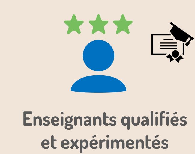 Enseignant qualitfié et expérimenté