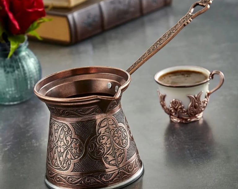 Copper Coffee Pot - Cezve