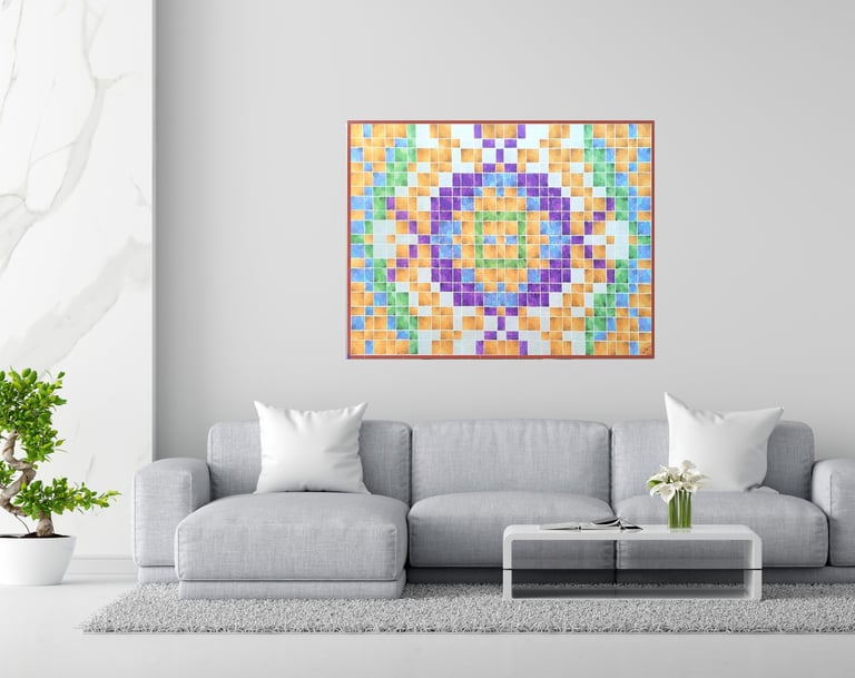 Composicion 781,en el salon